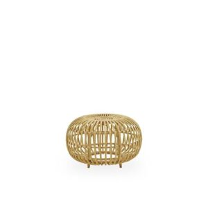 Sika-Design Ottoman Exterior Stor Aluminium/Natur