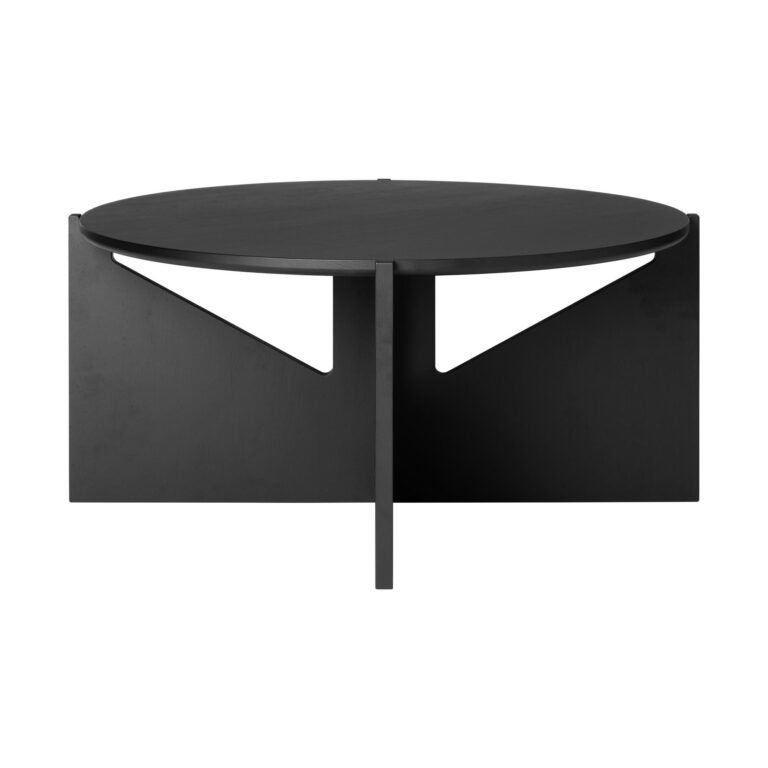Simple Sofabord XL Sortlakeret Egetræ