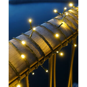 Sirius Easy-Line udendørs lyskæde, 80 varm hvide lys, 7,9 meter