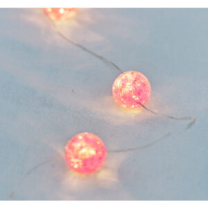 Sirius Maja lyskæde, lyserød