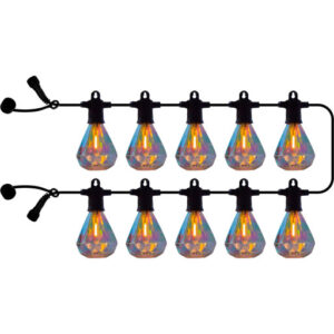 Sirius Marcus solcelle lyskæde, klare pærer, forlængersæt