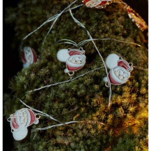 Sirius Nille lyskæde med julemænd