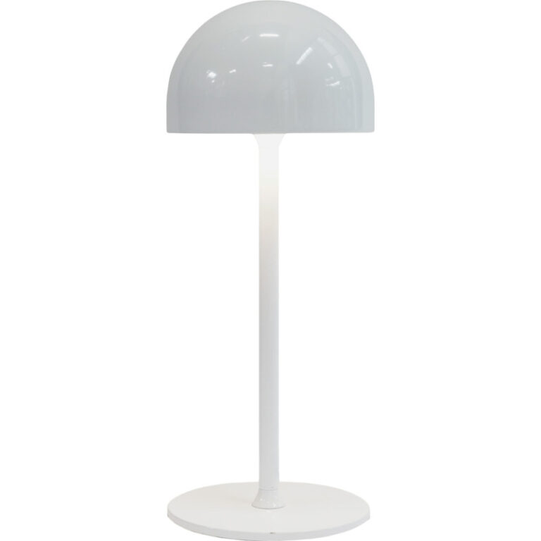 Sirius Tim genopladelig bordlampe, hvid, 30 cm