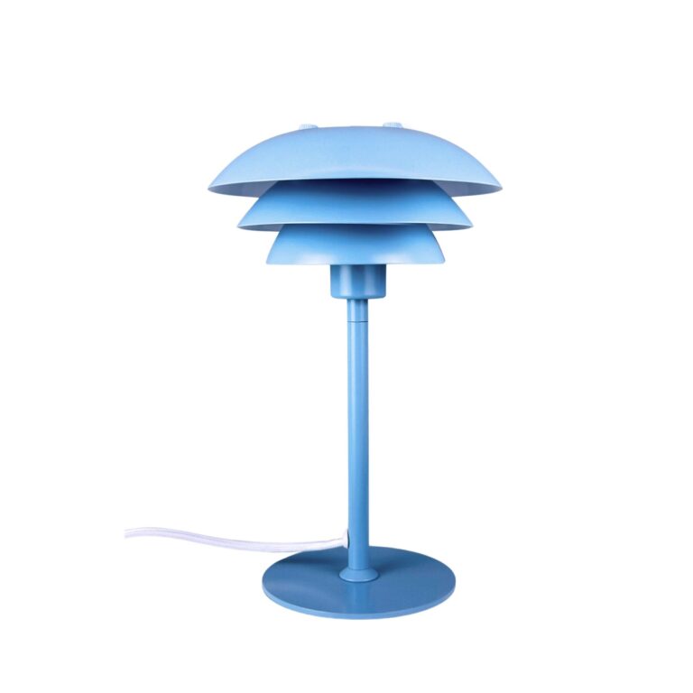 Sixteen Bordlampe Isblå