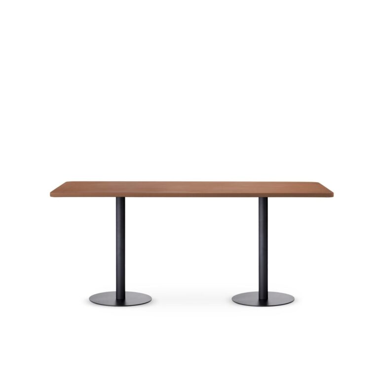 Skins Sofabord 174x74 Sort/Brandy
