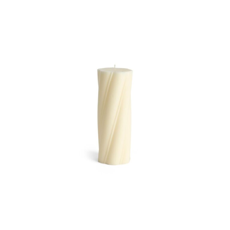 Soft Serve Stearinlys Stor Ivory