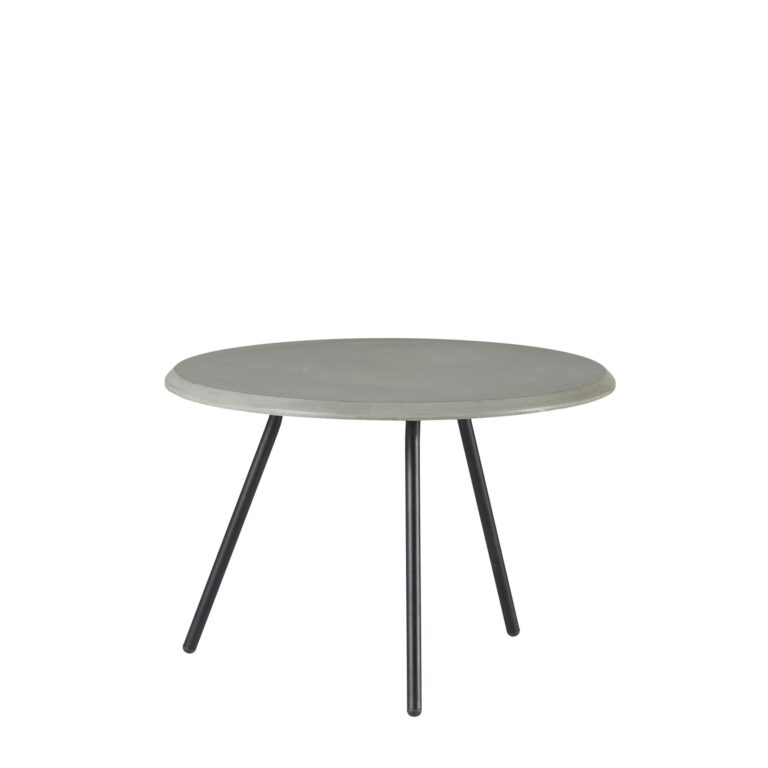 Soround Sofabord Beton/Sort Ø60 H39,5