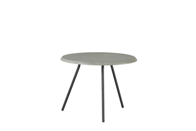 Soround Sofabord Beton/Sort Ø60 H44