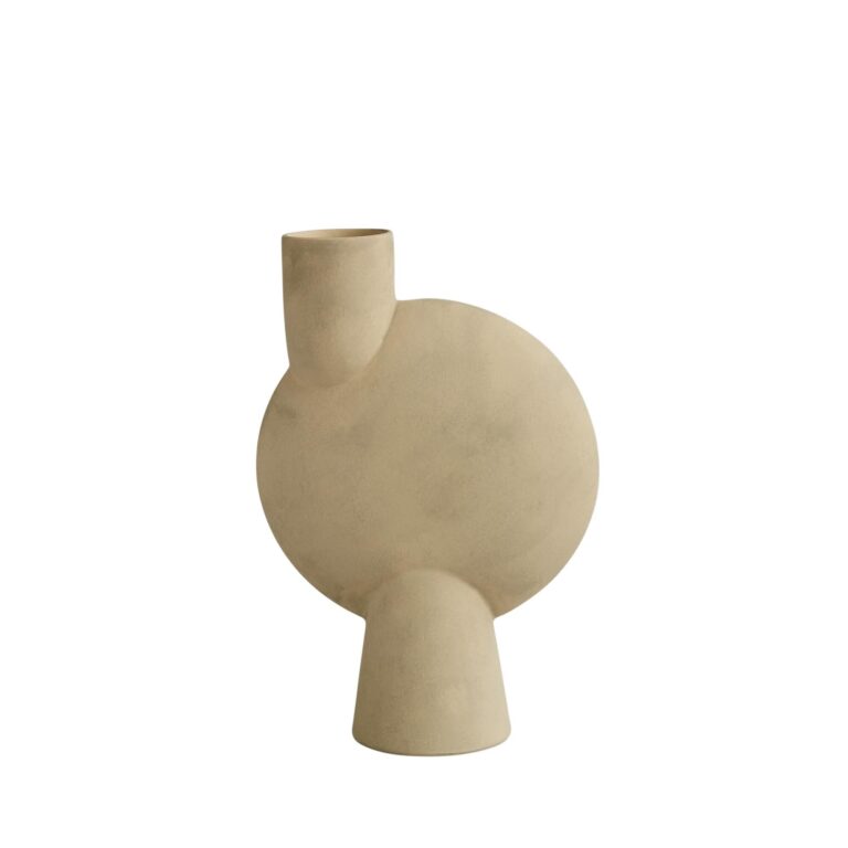 Sphere Vase Bubl Stor Sand