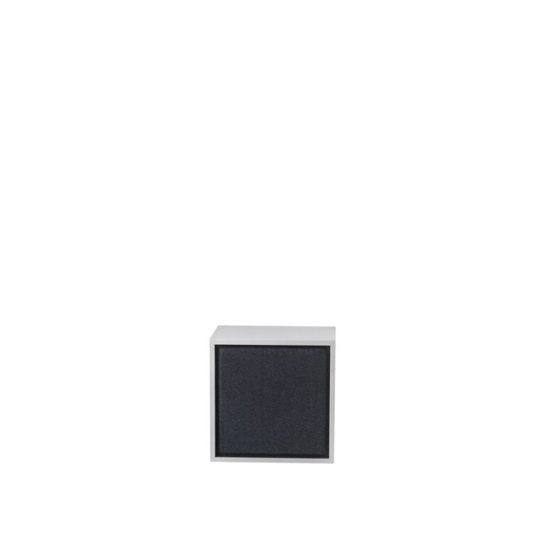 Stacked Reol System Akustisk Panel Mellem Sort Mélange