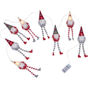 Star Trading Alf lyskæde med nisser, 170 cm