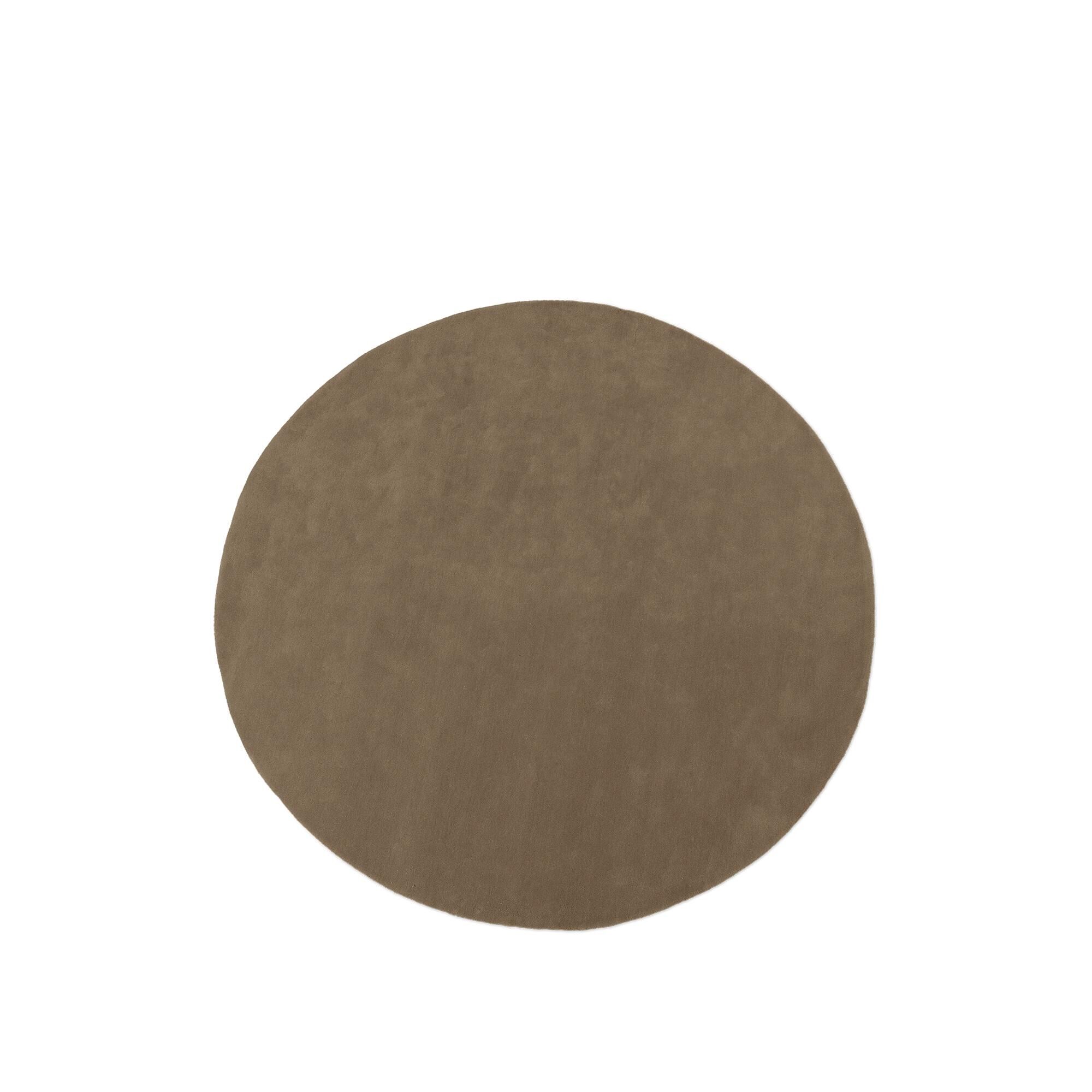 Stille Tufted Gulvtæppe Ø240 Ash Brown