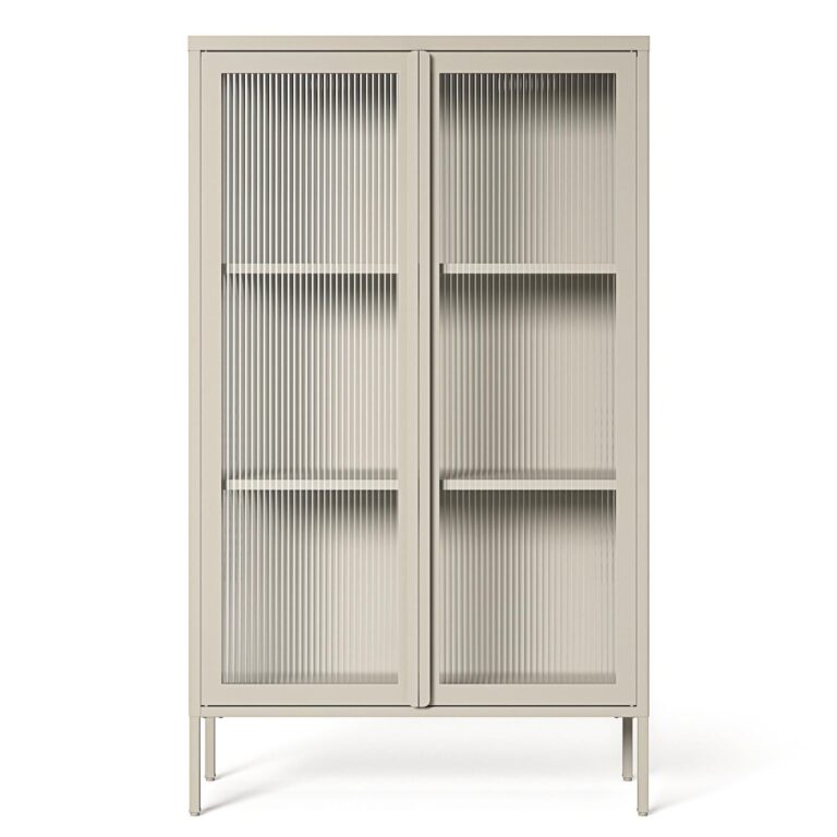 Store Skab 90x150 cm Pebble Grey