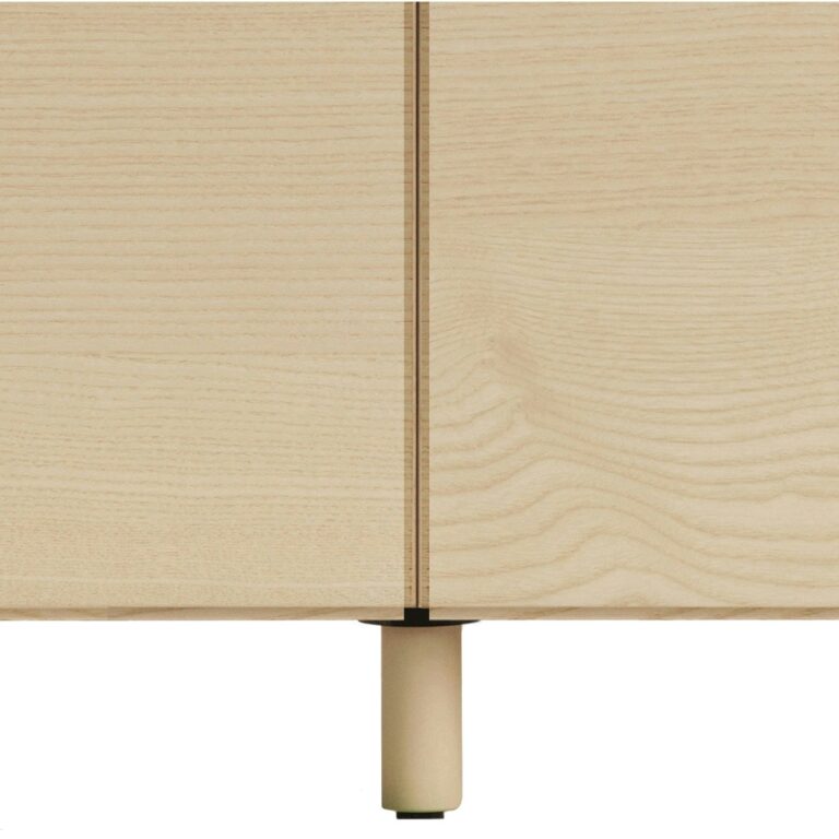 String Relief Koblingsfødder Til Kommode 2-pak Asketræ - Kommoder Aluminium Ash - RELIEF-CLEG-304-2