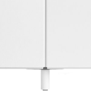 String Relief Koblingsfødder Til Kommode 2-pak e - Kommoder Aluminium Hvid - RELIEF-CLEG-300-2