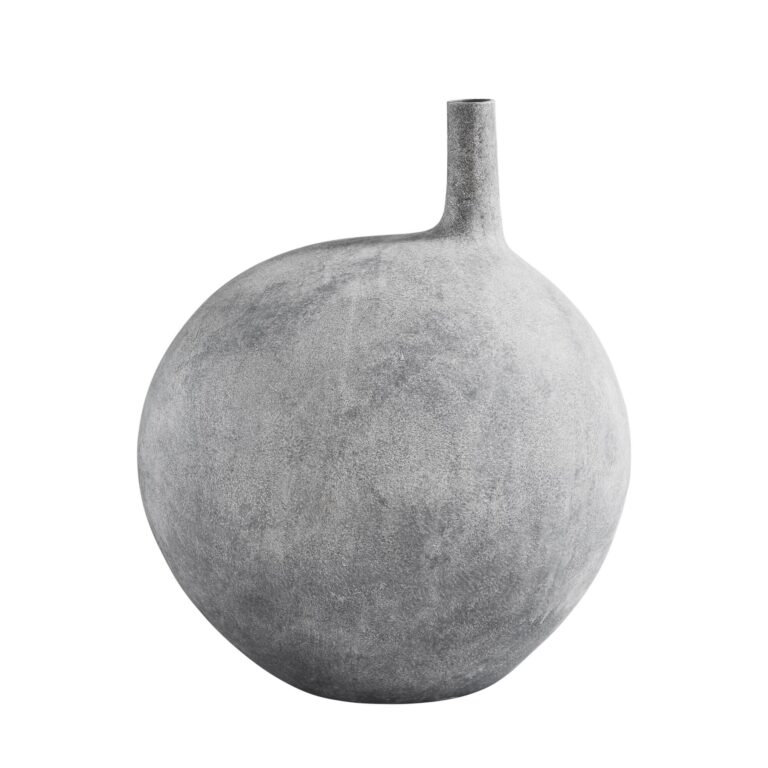 Submarine Vase Stor Lysgrå