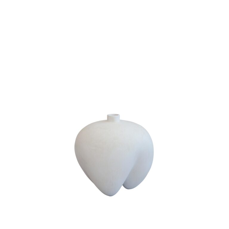 Sumo Vase Mini Bone White