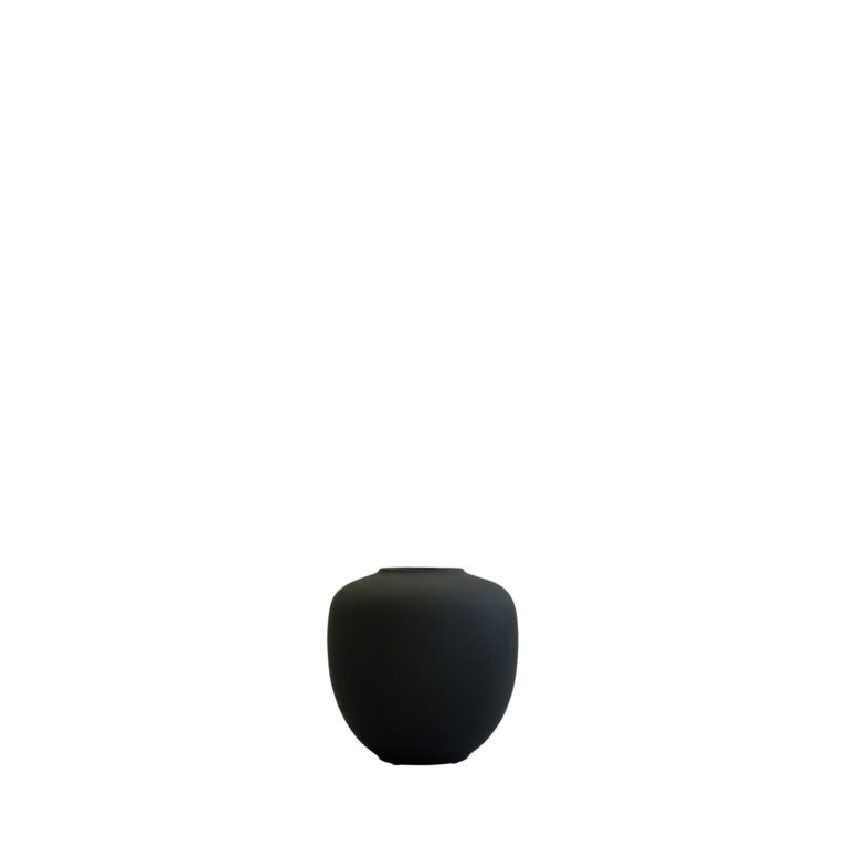 Sunao Vase Lille Sort