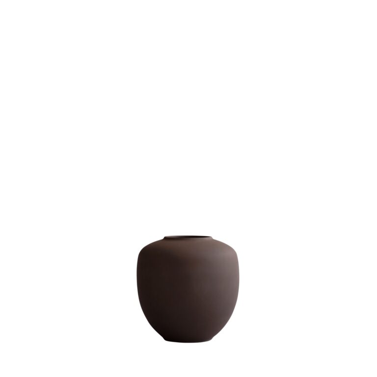Sunao Vase Medium Chokoladebrun