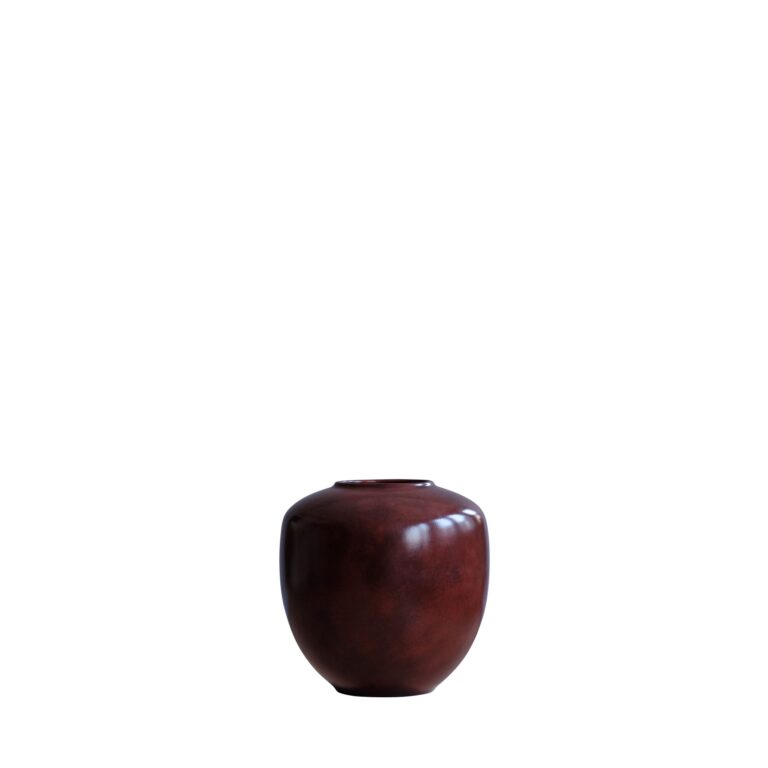 Sunao Vase Medium Maroon
