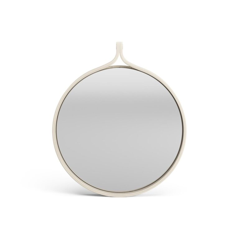 Swedese Comma Spejl Ø40 Hvid