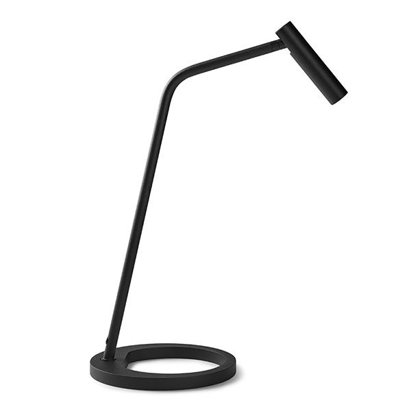 T1 Bordlampe Sort