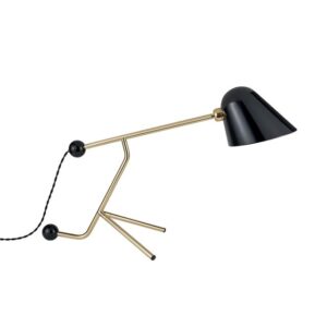 TATO Beghina Bordlampe Sort & Messing