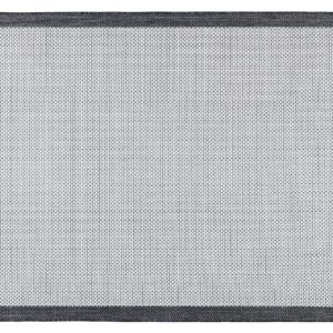 TEPPI 23745A gulvtæppe, rektangulær - grå sisal (200x290)