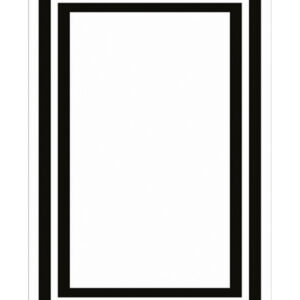 TEPPI 4020A gulvtæppe m. mønster, rektangulær - multifarvet fløjl stof (180x290)