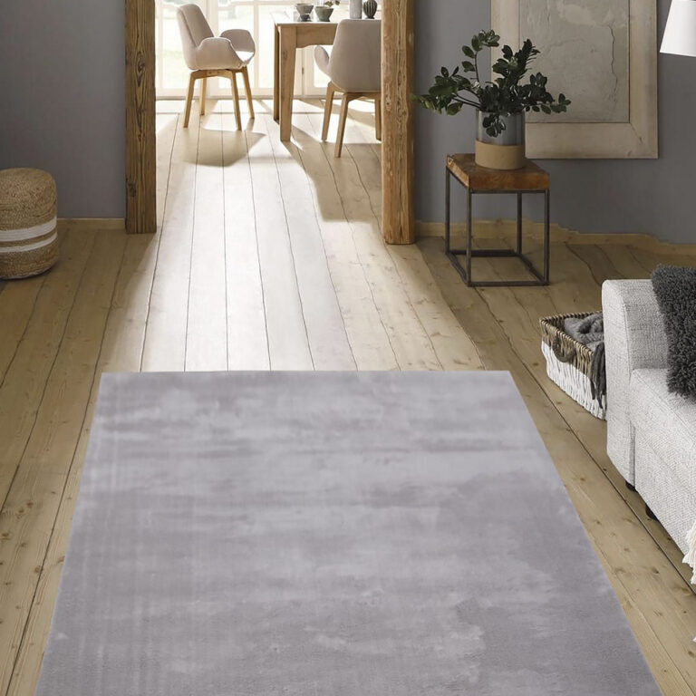 TEPPI HMFPUFY-3 gulvtæppe, rektangulær - grå polyester (50x80)