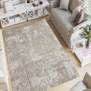 TEPPI W1193 gulvtæppe, rektangulær - multifarvet polyester (160x230)