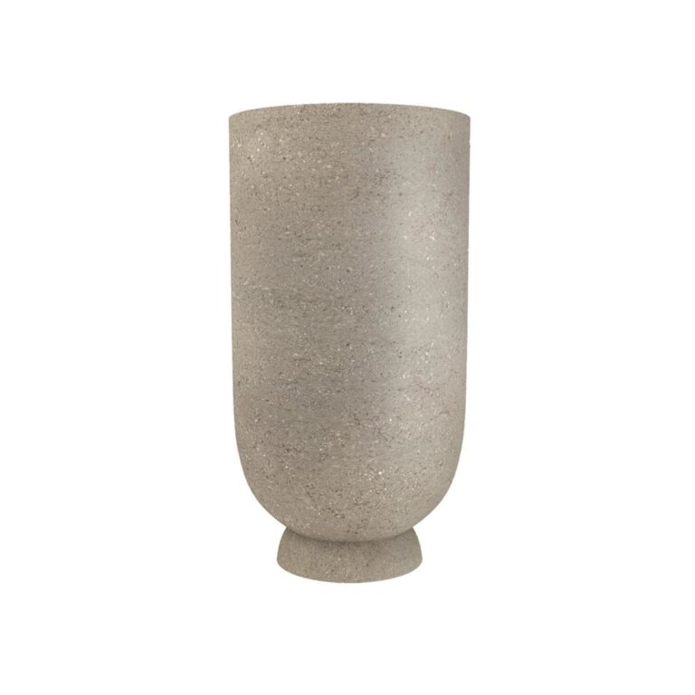TERRA Blomsterpotte/Vase H75xØ40 Sand