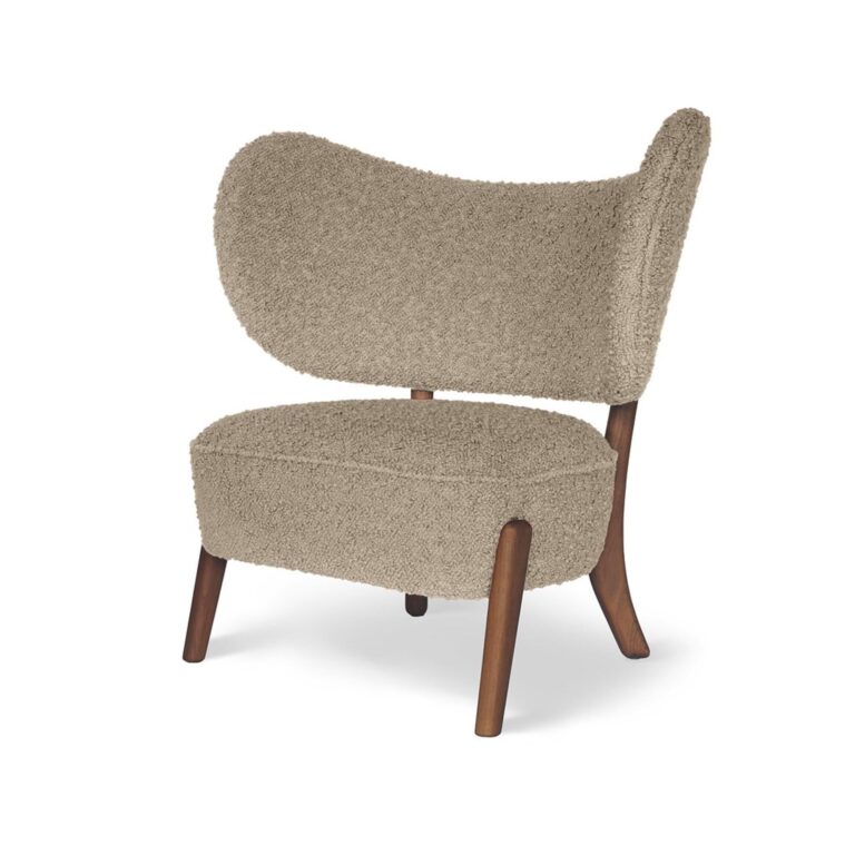 TMBO Lænestol Nobilis/Taiga Taupe/Røget Eg