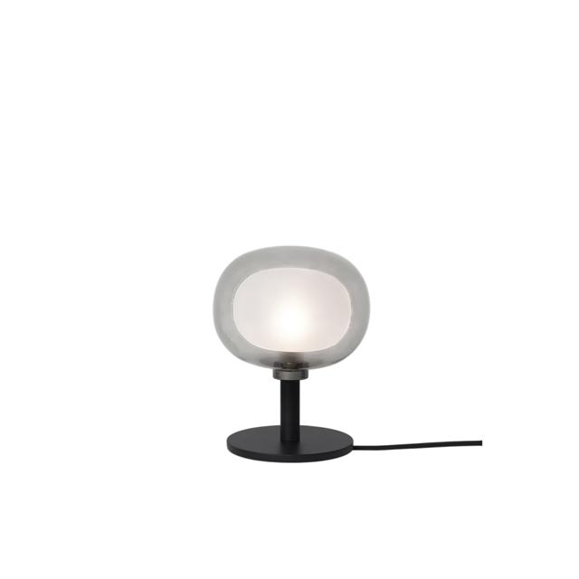 TOOY Nabila 552.32L Bordlampe Sort/Sort Krom/Røget Glas