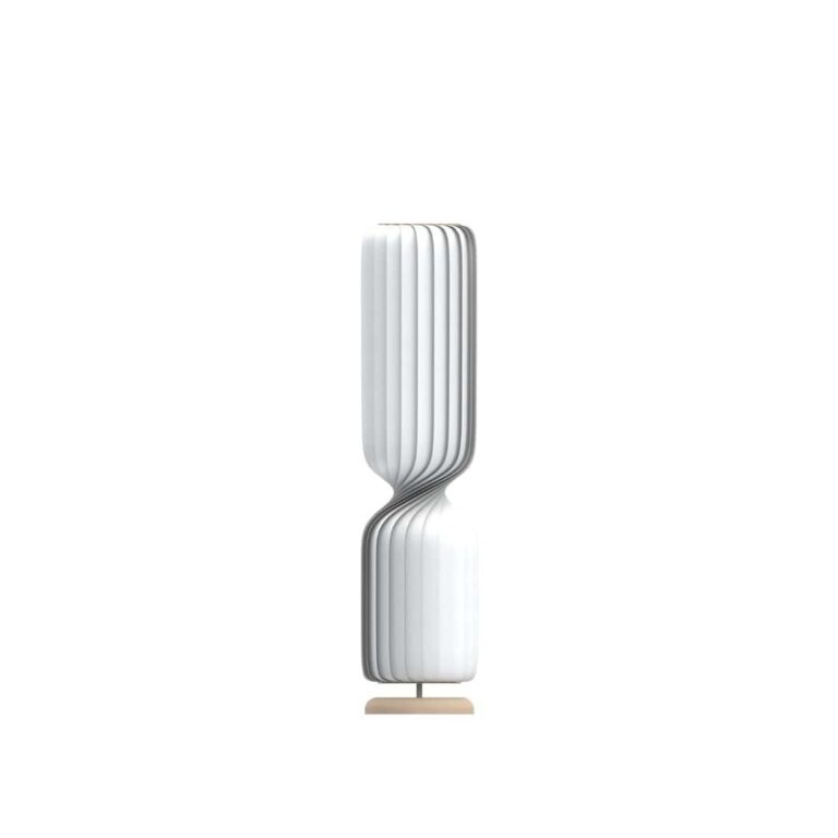 TR41 Gulvlampe Hvid Polykarbonat H: 107 ( papir & plast ) - Tom Rossau