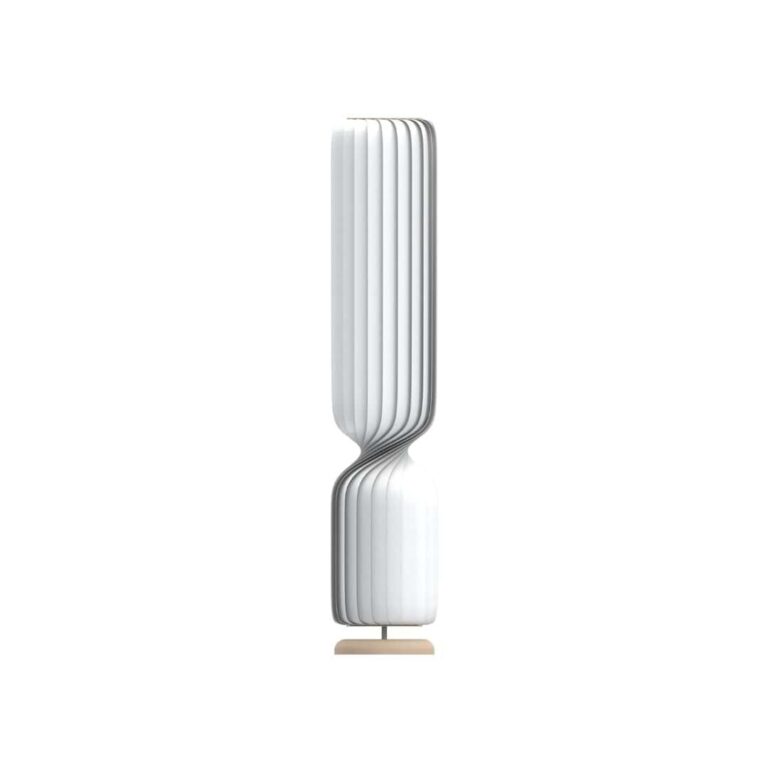 TR41 Gulvlampe Hvid Polykarbonat H: 127 ( papir & plast ) - Tom Rossau