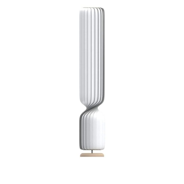 TR41 Gulvlampe Hvid Polykarbonat H: 147 ( papir & plast ) - Tom Rossau