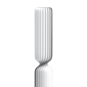 TR41 gulvlampe, PC Nonwoven/hvid 127 x 25 cm