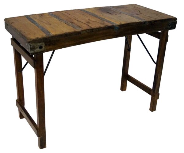 TRADEMARK LIVING konsolbord - genbrugstræ m. patina (105x46)