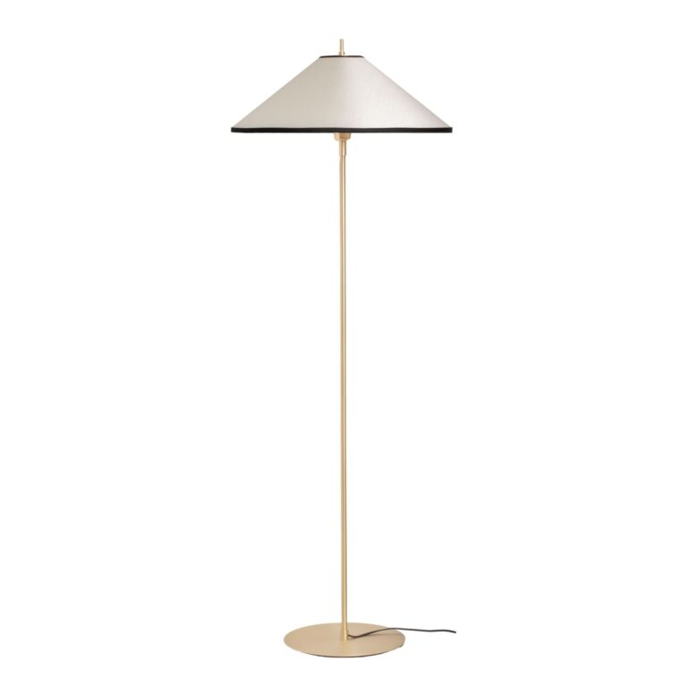 Tafta Gulvlampe Ø52 Sort/Off-White
