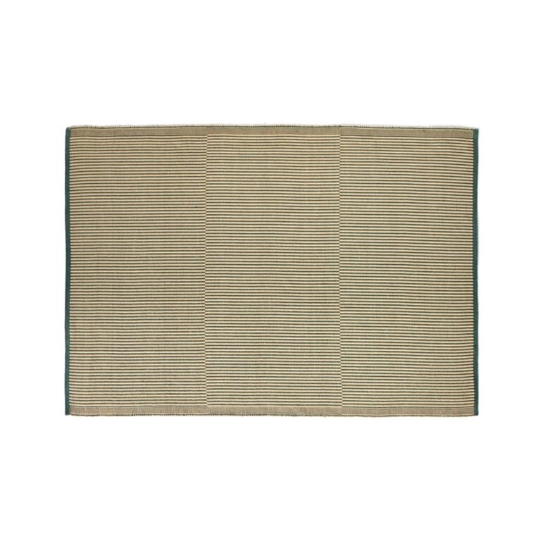 Tapis Gulvtæppe 170x240 Sort/Grøn