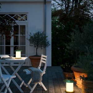 Temple To-Go 35 batterilampe, messing