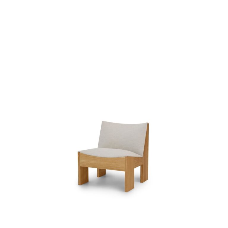 Tenon Lænestol Natural Eg/Ruskin 010