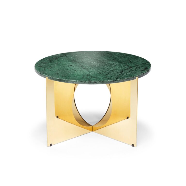 This Is Art Sofabord Guld/Grøn Marmor