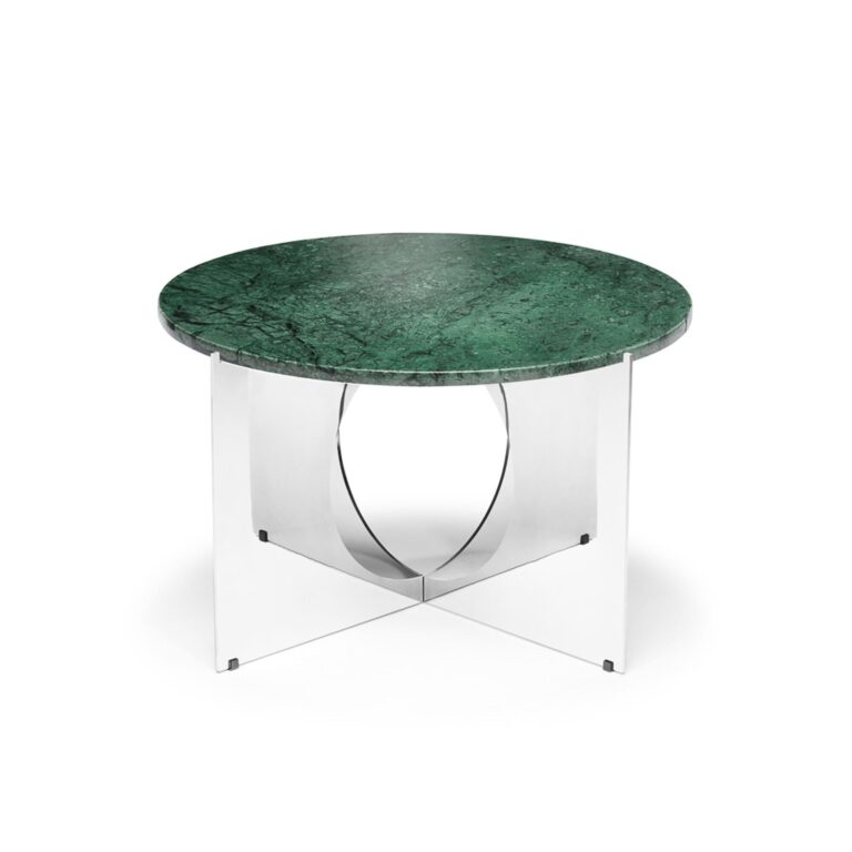 This Is Art Sofabord Krom/Grøn Marmor