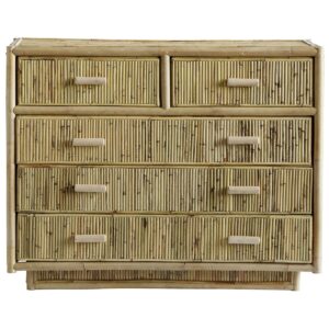 Tine K Palma Kommode Rotting 78 Cm - Kommoder Rattan Nature - PALMADRAWER