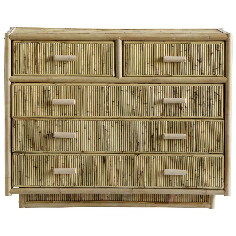 Tine K Palma Kommode Rotting 78 Cm - Kommoder Rattan Nature - PALMADRAWER