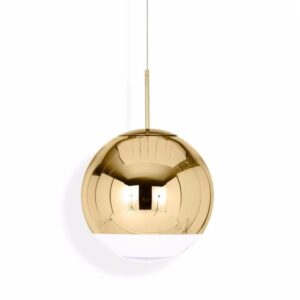 Tom Dixon Mirror Ball Pendel Guld Mellem