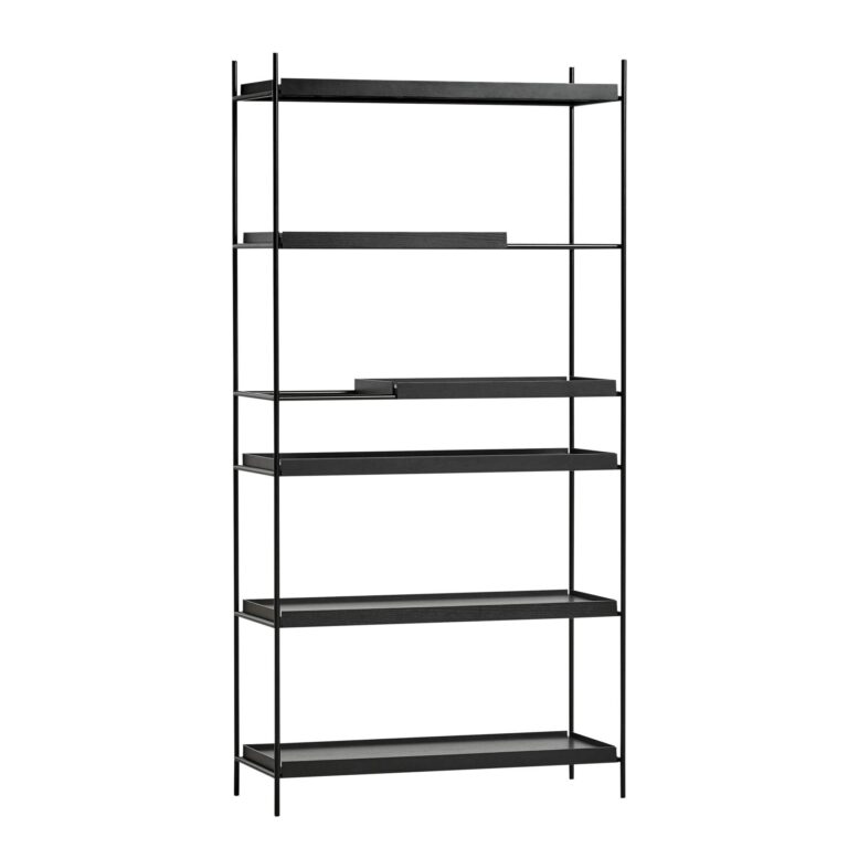 Tray Style 9 Reol Høj Sort