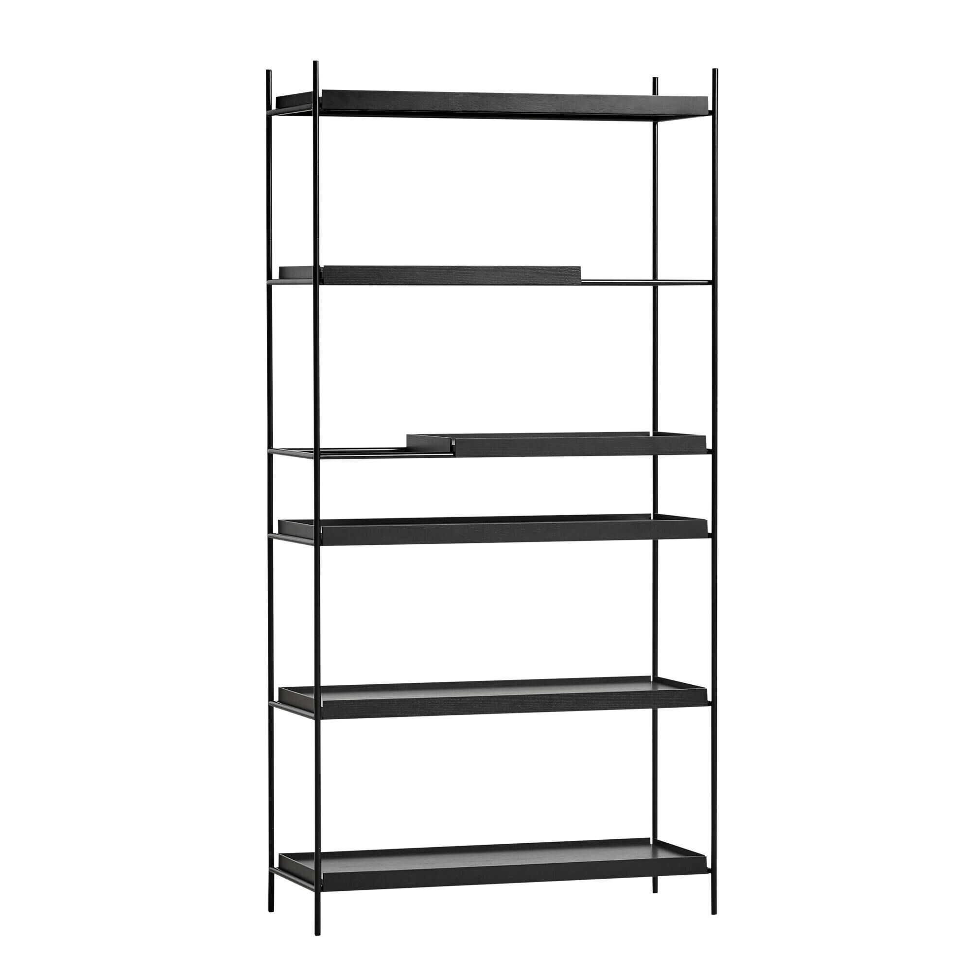 Tray Style 9 Reol Høj Sort
